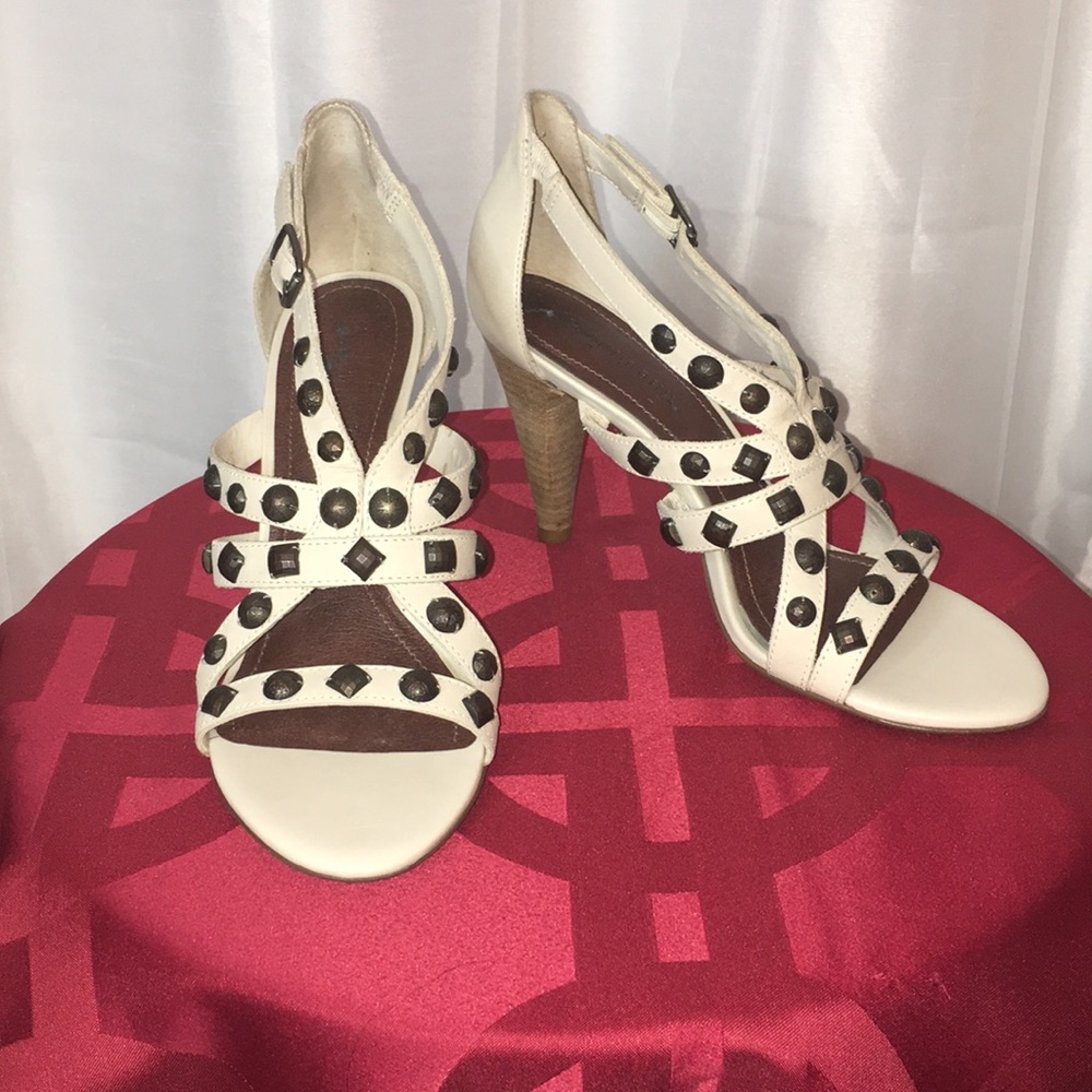 GIANNI BINI -Leather Brazilian sandals (WORN ONCE!